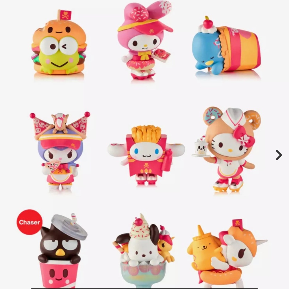 tokidoki x Hello Kitty and Friends Fast Food Sanrio Blind Box Figure HELLO KITTY - Picture 4 of 5
